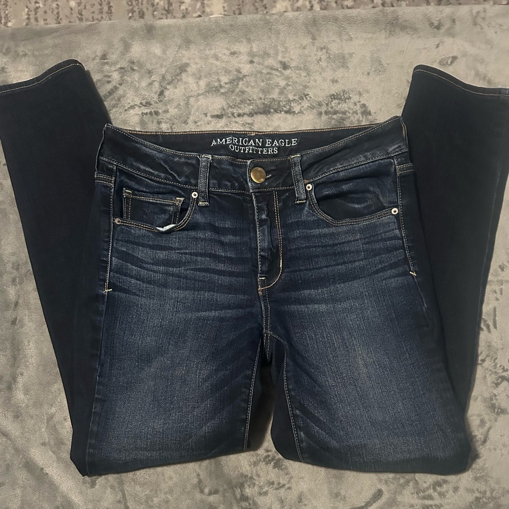 American Eagle Super Stretch Skinny Jeans Size 6 SHORT